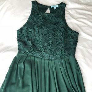 Emerald Green Formal Dress